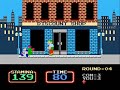 the gameplay of urban champion for nes. created by nintendo.