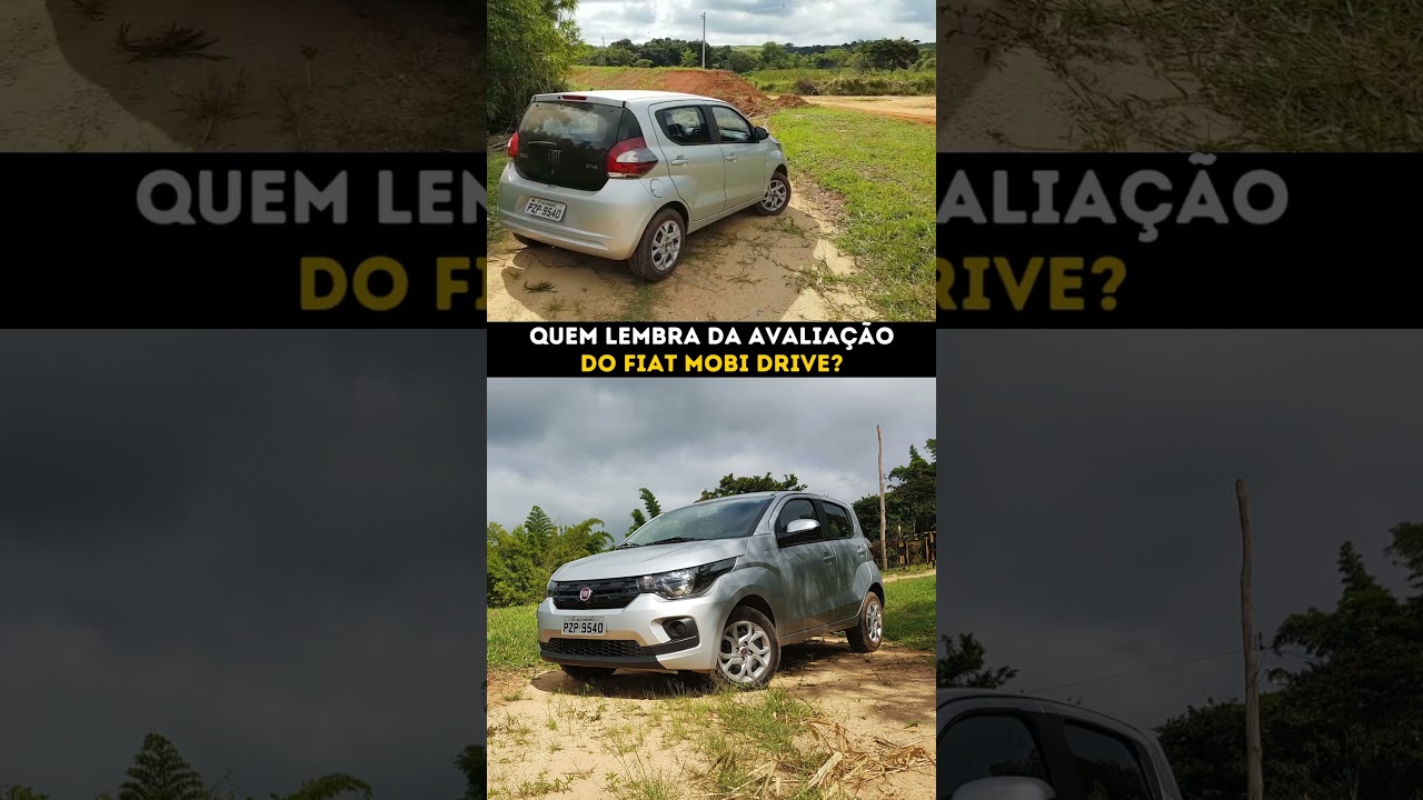 Quem aí lembra da nossa avaliação do Fiat Mobi Drive? #fiatmobi
