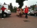 Vin in circuswagen