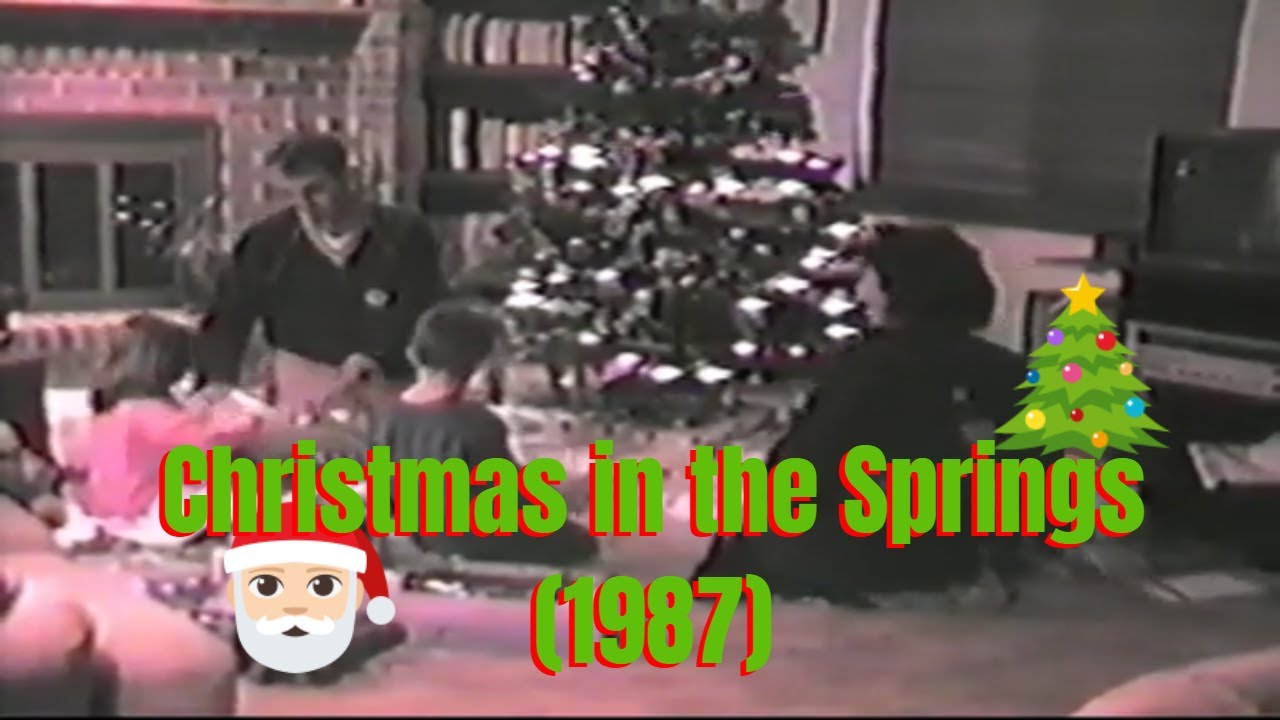 Christmas in Colorado Springs, CO (1987)