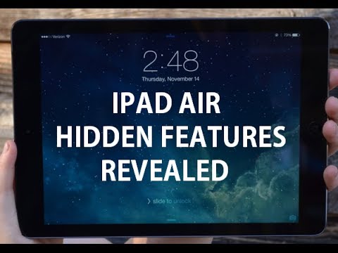 iPad Air - Hidden Features Revealed on iOS 7 - Tips and Tricks + More