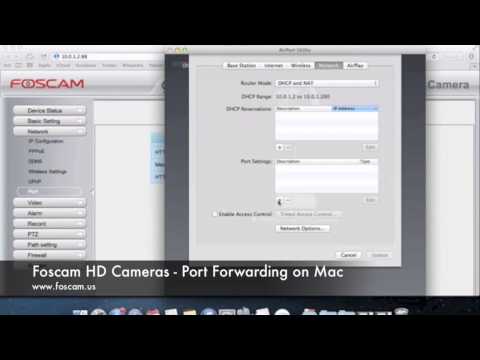 how to ip camera port forwarding