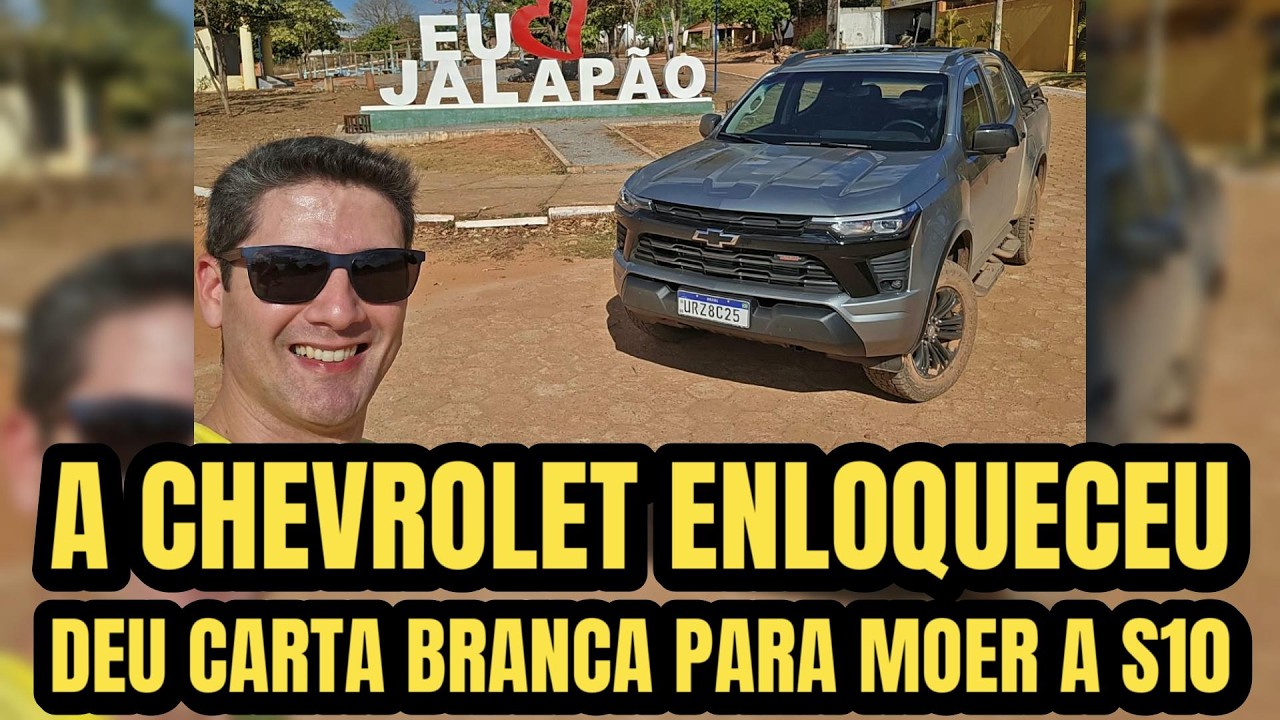 Expedição Jalapão com a Chevrolet S10 Trail Boss // Caçador de Carros