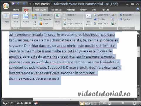 Microsoft office 2007 tutorial cu word 2007