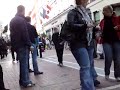 Man attacking people on Grafton Street.