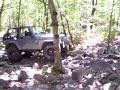 Jeep in Rock Garden at Rausch Creek