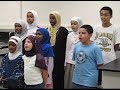 Beautiful islamic songs by Al-Ansar kids on their final day of school