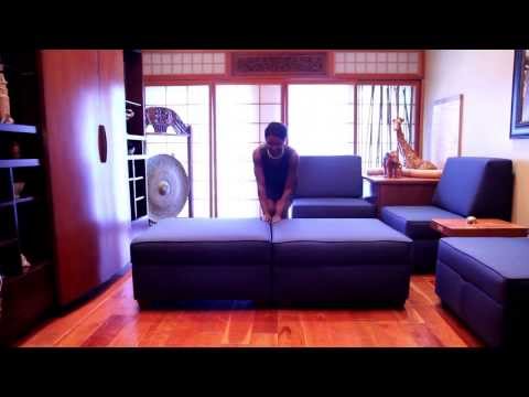 how to fasten sectional sofa