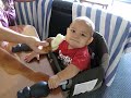 Baby Jack tries a banana