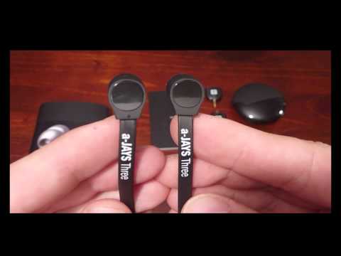 earphone - Follow me on Twitter: http:www.twitter.com/techstops Review of the Jays aJays Three inner ear canal earphones.