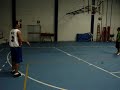 Ciana tira e si rompe il tabellone!!!