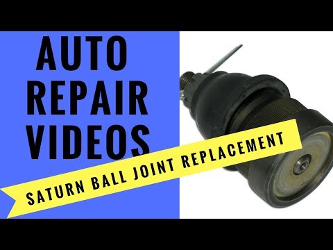 Saturn S-Series Ball Joint Replacement Control arm and ball joint assembly