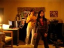 Kc and Monique dancing to You Cant Stop The Beat