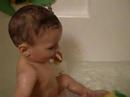 Alex in the tub