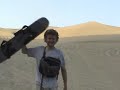 Sandboarding in Huacachina Peru