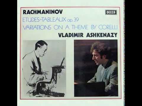etude - Rachmaninoff's Etudes-Tableaux recorded by Vladimir Ashkenazy in February 1973.
