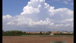 Cumulonimbus time-lapse. 15-06-2015