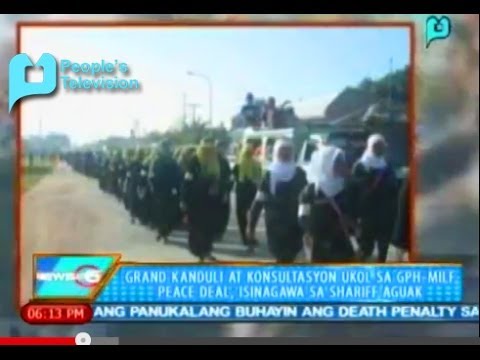 Grand Kanduli at konsultasyon ukol sa GPH-MILF peace deal, isinagawa sa Shariff Aguak