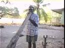 Djalu Gurruwiwi making and playing a yirdaki 2004