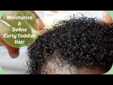 how to define toddler curls