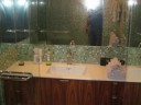 Green Bathroom with Bisazza Green Bathroom with Bisazza
