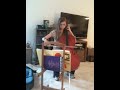 Liv plays the cello.