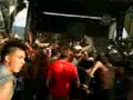 As i Lay Dying inside the 94 hours pit at Warped Tour 08