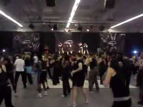 Body Combat 39 warmup au salon Body Fitness 2009