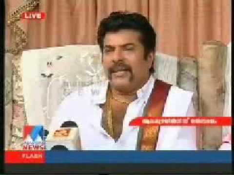 Mamootty's comments about Thilakan Issue