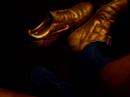Blue Football Socks and Nike Total 90 Footy Boots