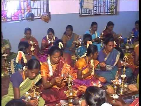 how to perform kuthu vilakku pooja
