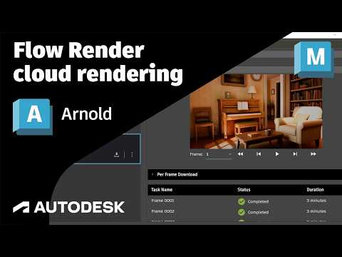 Arnold Tutorial – Flow Render Tech Preview in Arnold for Maya | ARNOLD ...