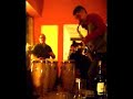 fiesta-jam latin-jazz en casa de ximo tebar con jorge roque, julio montalvo, julio mendoza, claudio roditi, ester andujar, sergio marciano. 29 febrero 2008