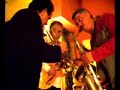 fiesta-jam latin-jazz en casa de ximo tebar con jorge roque, julio montalvo, julio mendoza, claudio roditi, ester andujar, sergio marciano. 29 febrero 2008