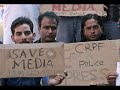 Democratic Indian troops attack kashmir media