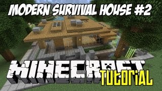 Minecraft Tutorial HD - Modern Survival House 2