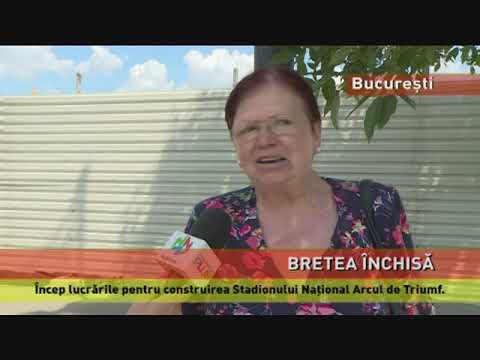 Încep lucrările pentru construirea Stadionului Naţional Arcul de Triumf