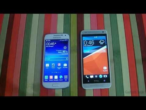 HTC One Mini vs Samsung Galaxy S4 Mini - Comparatie