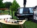 KBW: Blaqk Majik swanton off of a van through a table