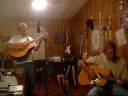 terry broke a string and that was the end of this jam setion!