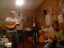 terry broke a string and that was the end of this jam setion!