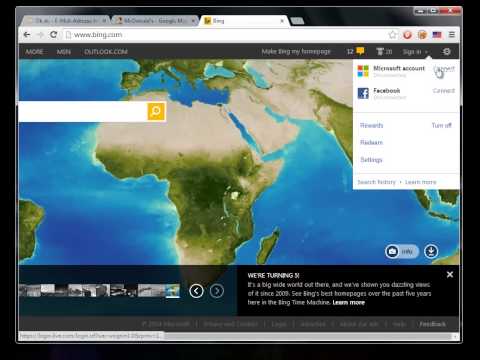 how to join bing rewards outside us