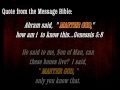 THE MESSAGE BIBLE: Inspired or New Age Deception?