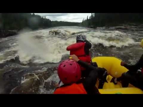 " Río Mistassibi en Lac Saint-Jean (Quebec)