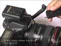 Phottix Cleon wireless / wired remote for Canon digital SLR cameras
