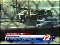 TRACTOR TRAILER CRASH ON THURBERS