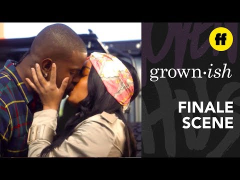 grown-ish Season 2 Finale | Zoey & Aaron Kiss | Freeform