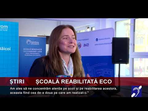 Școală reabilitată eco
