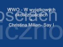 WWO - W wyj?tkowych okoliczno?ciach (Say I remix) WWO - W wyj?tkowych okoliczno?ciach (Say I remix)