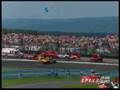 Harvick and Montoya crash and fight - Nextel cup at the Glen